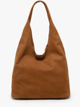 Hobo Cavalier Nubuck Leather Etrier Brown cavalier nubuck ECAN154L