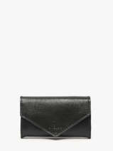 Coin Purse Leather Etrier Black etincelle irisee EETI5018
