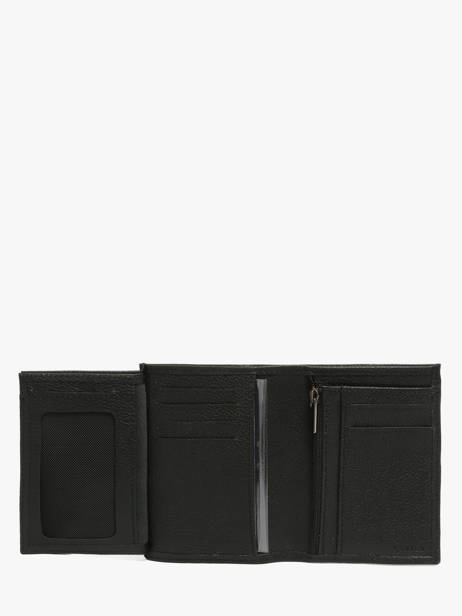 Wallet With Coin Purse Leather Madras Etrier Black madras EMAD142 other view 2
