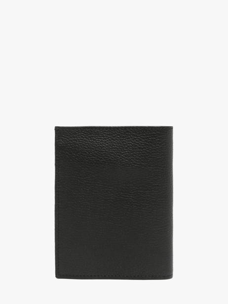 Wallet With Coin Purse Leather Madras Etrier Black madras EMAD142 other view 3