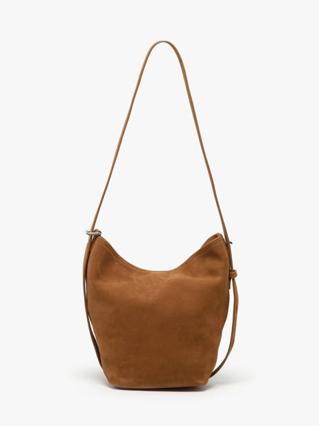 Crossbody Bag Cavalier Nubuck Leather Etrier Brown cavalier nubuck ECAN126S other view 4
