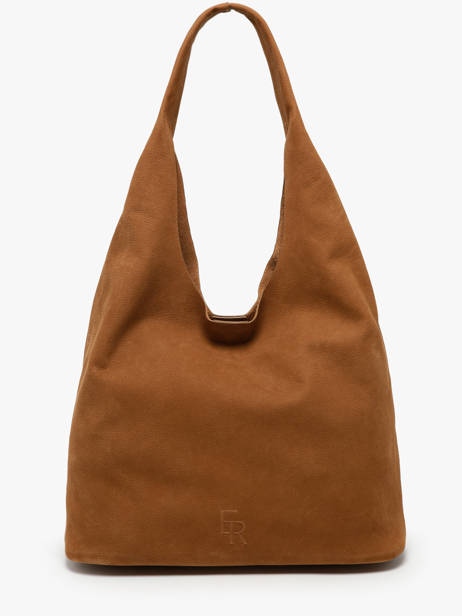 Hobo Cavalier Nubuck Leather Etrier Brown cavalier nubuck ECAN154L